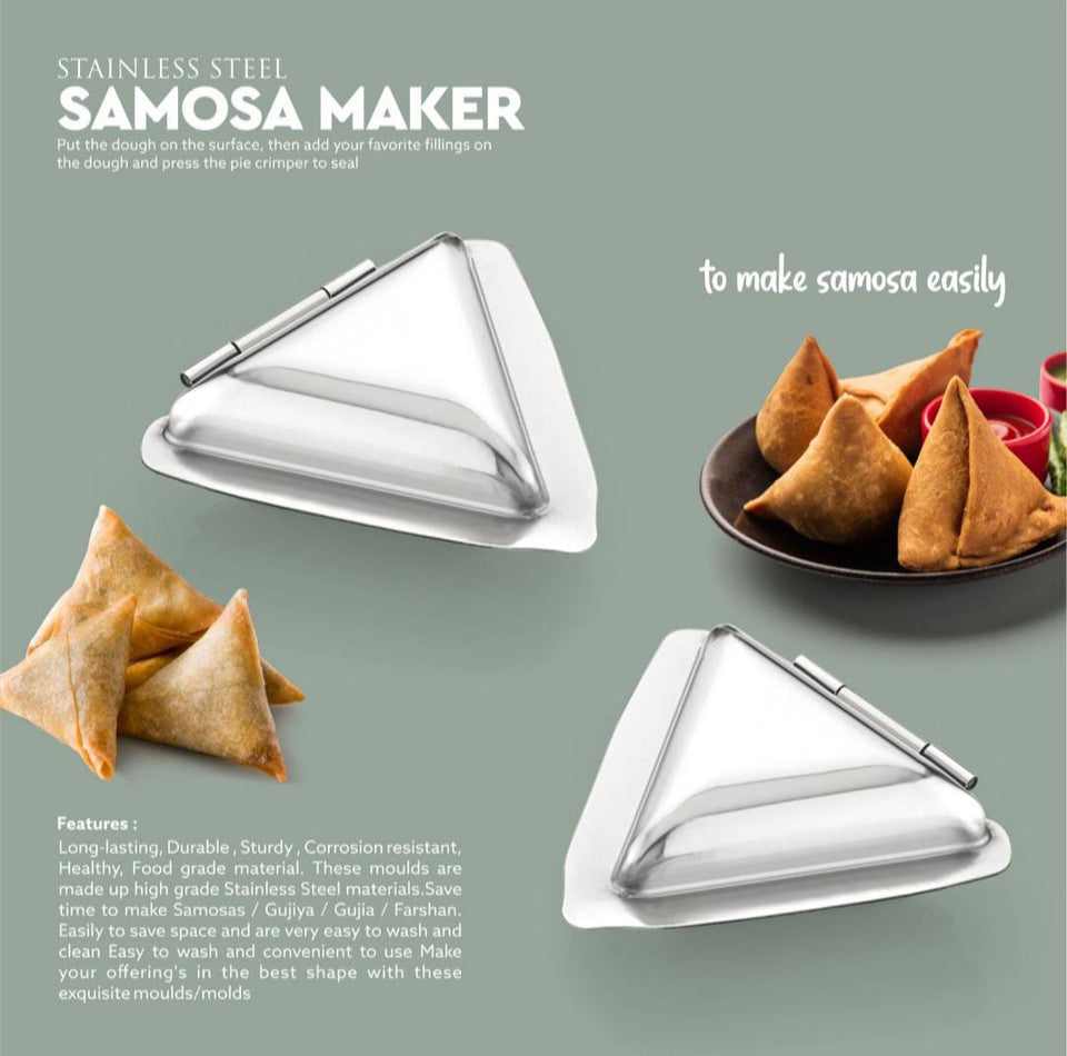 Stainless Steel 10 Pcs Sweet & Snack Maker